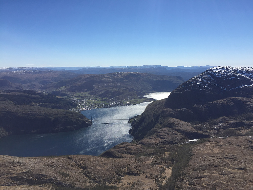 Dalsfjordbrua og Fløyen