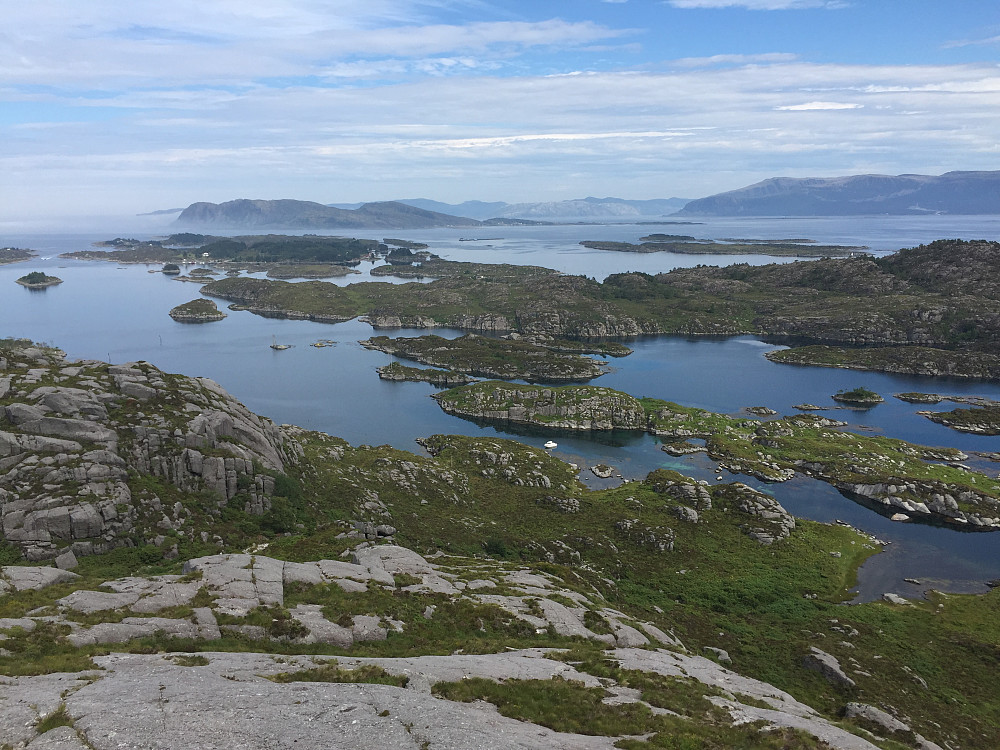Start der båten ligg. 