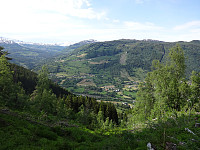 Utsikt over Sogndalsdalen