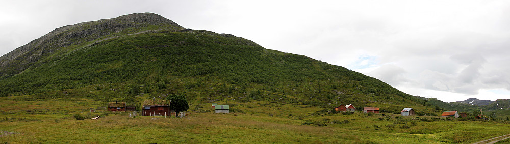 Blåfjellet sett fra Årdalsstøylen
