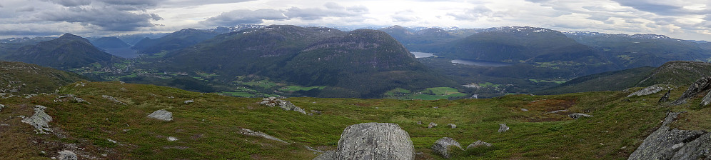 Panorama 1 fra Eikåsnipa
