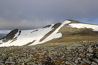 Toppen av Blæjeskardtinden
