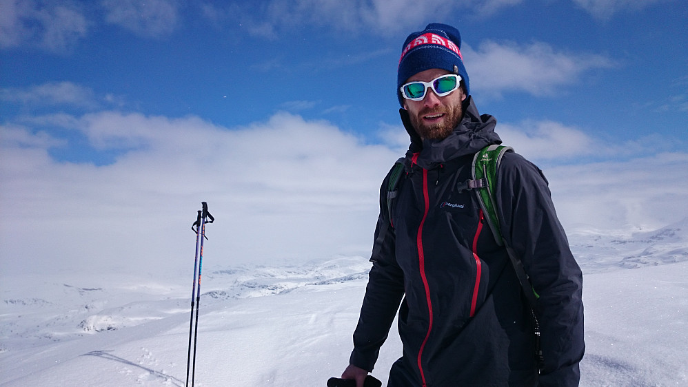 Espen kom direkte fra Polen for å få seg en vårskitur i den norske fjellheimen. Han angret ikke på det.