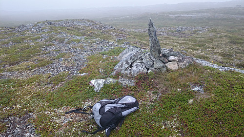 Lite utsikt fra Gråfjellet i dag. Været var såpass dårlig at jeg ville ha med en genser i sekken på joggeturen.