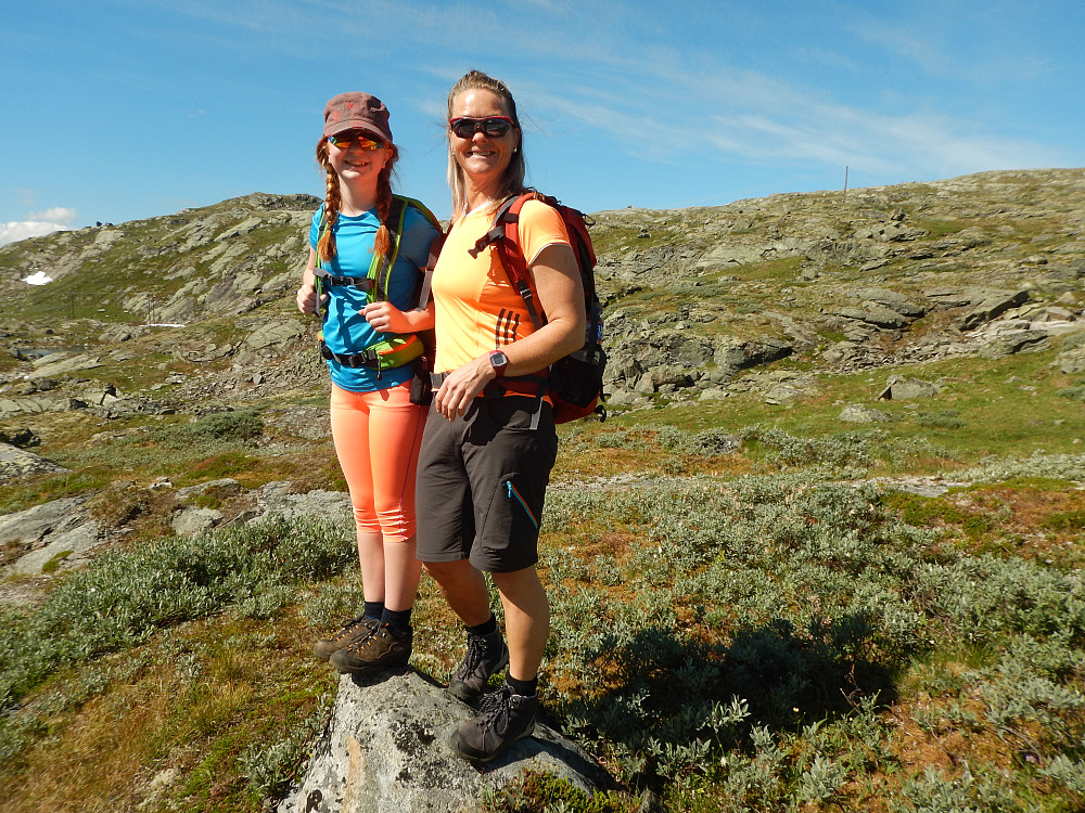 Parkerte på Sognefjellet.