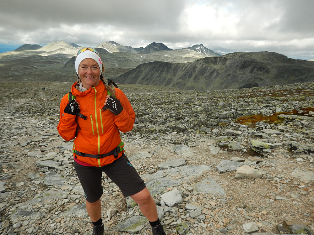 Klar for den 1. stortoppen i Rondane....