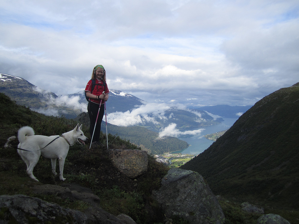 Ein hund ville og være med på bildet.....