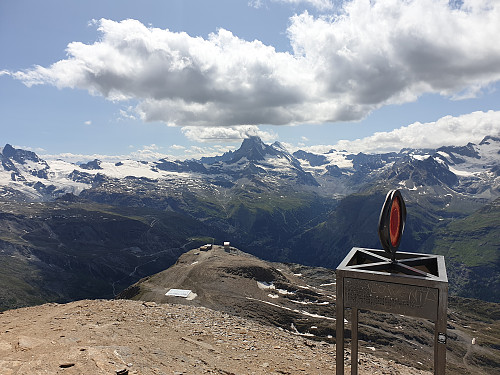 Utsikt frå Oberrothorn