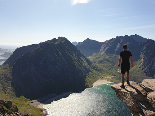 Utsikt mot Kvalvika