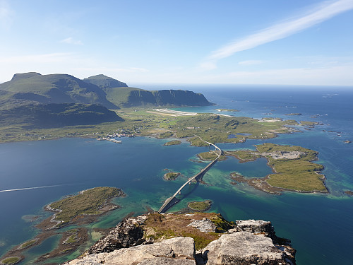 Utsikt frå Volandstinden