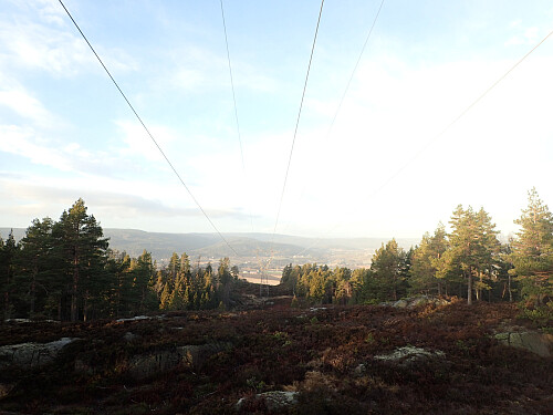 Noen har hogd utsikt på Sveltleinåsen