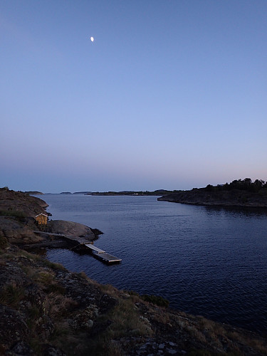 Kveldstur på Roppestadholmen.