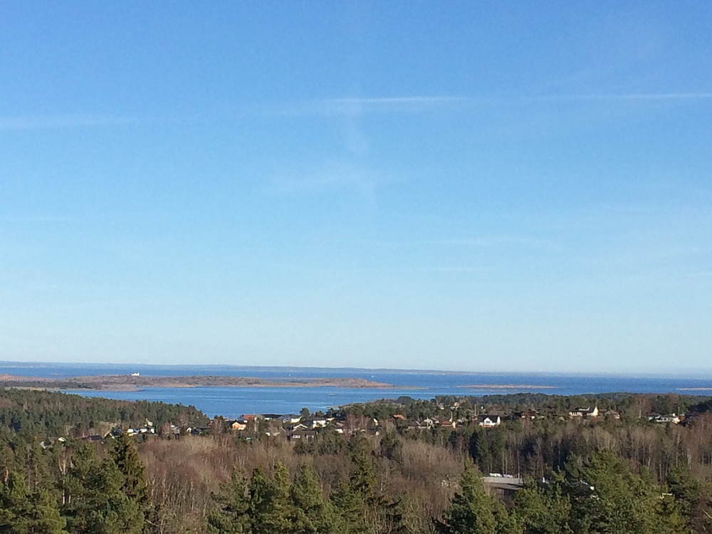 Mye himmel i denna landsdelen