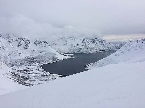 Og der forsvant snøbygen i denne omgang