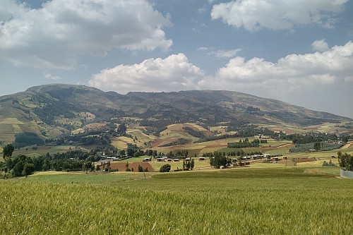 #5: The majesty of Mount Wochecha the way it reveals itself as you descend into the valley in front of it.