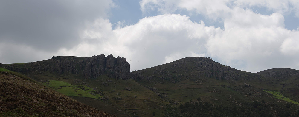 #10: A beautiful landscape with huge rocks is revealed as you approach the summit of Wochecha.