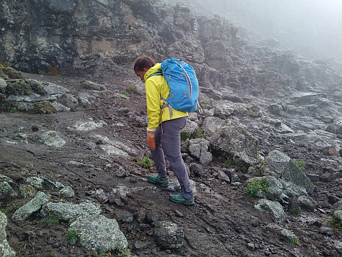 #26: It's exhausting, the elevation and the thin air; hence our walk got slower and slower as we were approaching the summit.