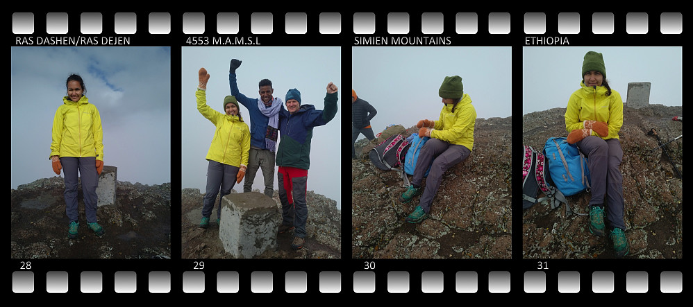 ##28-31: On the summit of Ras Dashen, 4553 m.a.m.s.l..
