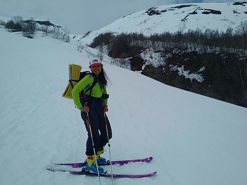 #3: Within the slopes of Overøye Ski Center.