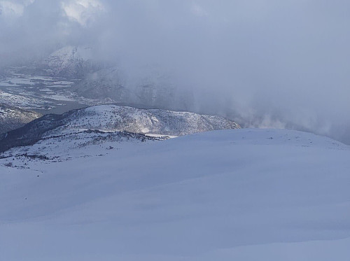 #5: He had constantly changing weather on this trip, and the view was going...