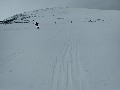 #3: As I was ascending the mountain, I met some people that were on their way back down from the summit.