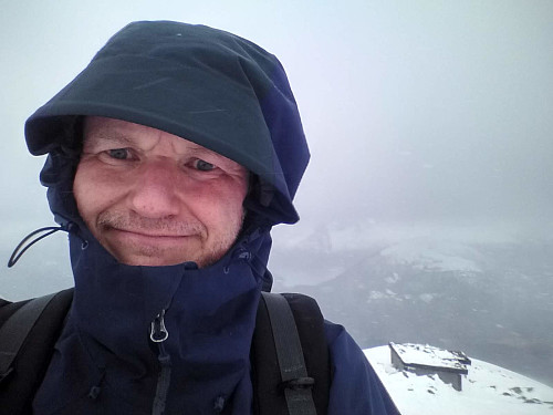 #6: On the summit of Mount Tarløysa.