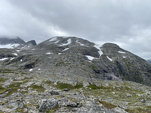 Image #8: View from Mount Norafjellet towards Mount Nonshaugen and Mount Soggefjellet.