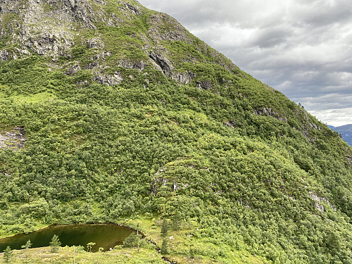 Image #13: ...and the equally steep southeast ridge of Mount Svartebottstinden.