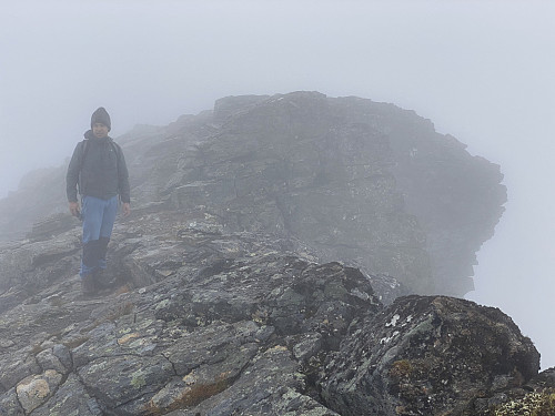 Image #8: On the ridge leading up to the summit of the Mountain.
