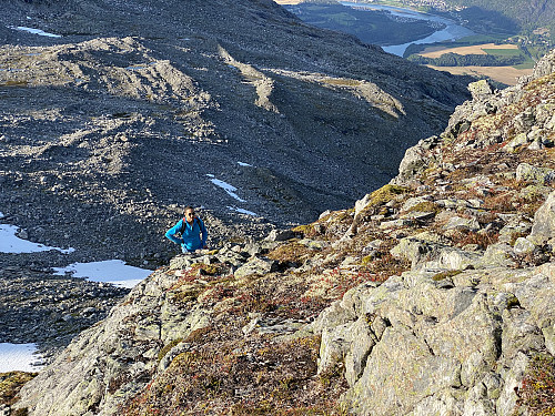 Image #5: On our way up Mount Adelsfjellet.