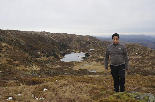 Image #8: View of one of several idyllic lakes on the southern aspect of Mount Ulriken.