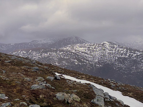 Image #10: View towards Mount Grødet [684 m.a.m.s.l.] and Mount Blåskjerdingen [1069 m.a.m.s.l.].
