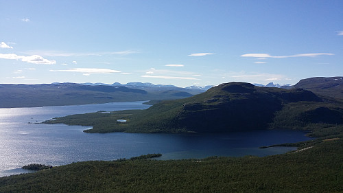 Utsikt over søen Kilpisjärvi