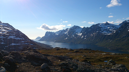 Utsikt over Ersfjorden