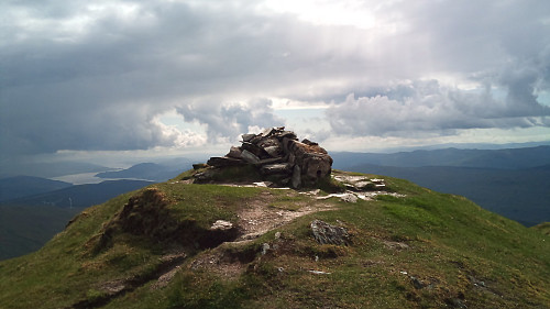 The top of Beinn Bhuidhe