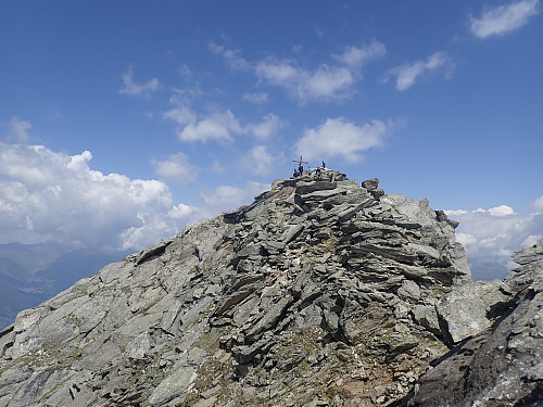 The summit ov Ahornspitze