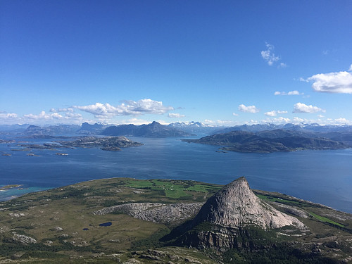 Utsikt fra Hestmannen