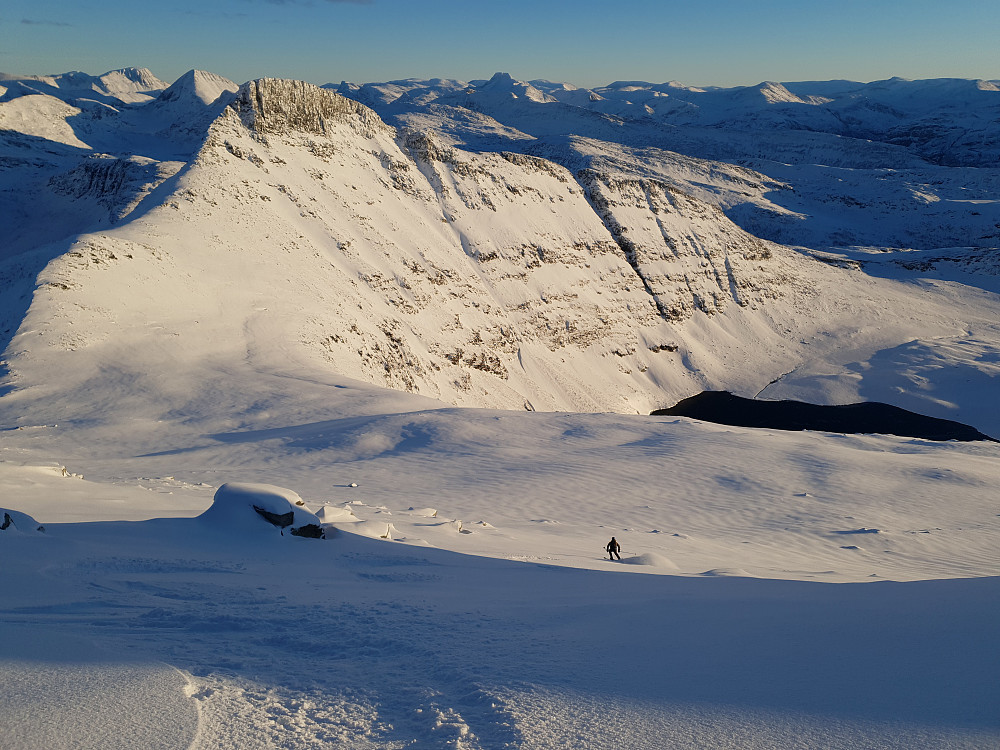 Ned fra Ytre. God snø!