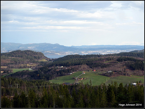 Utsikt fra Blåberga.