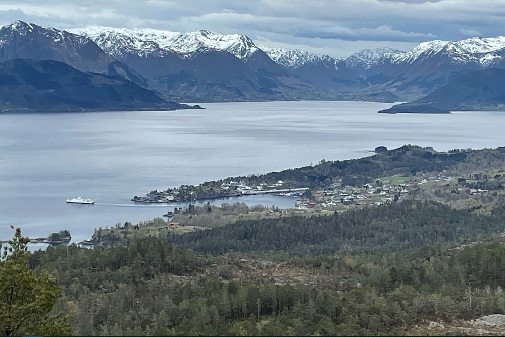 Utsikten fra Geitaknottane