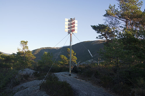 Toppen av Kvassåsen, 152 moh.