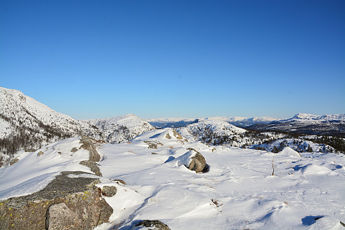 Toppen av Stølsåsen, 470 moh.