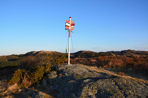 Stolpen på Dyrafjellet, 171 moh.