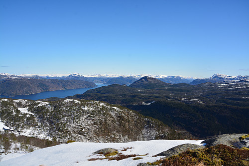 Utsikt mot Vindafjorden.