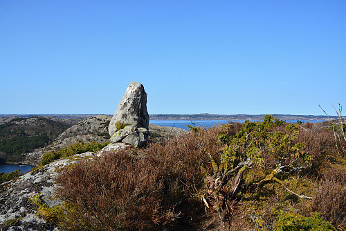 Toppen av Spikfjell, 103 moh.