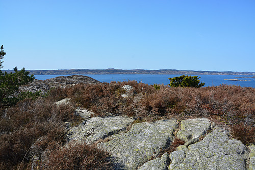 Toppen av Karinuten, 96 moh.