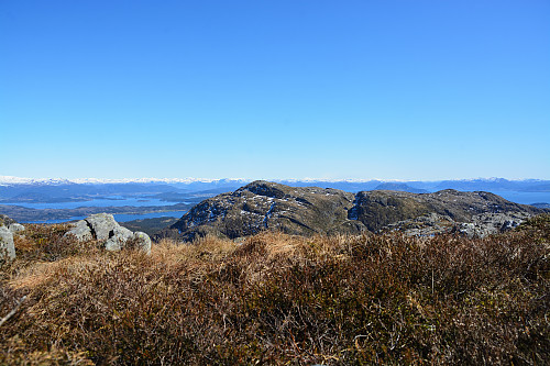 Utsikt mot Steingilshøgda fra Budalsfjellet.