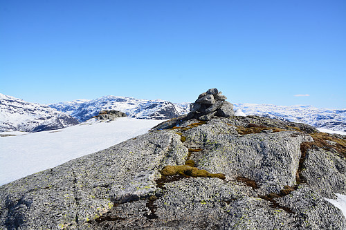 Toppen av Nevroldsnuten, 1036 moh.