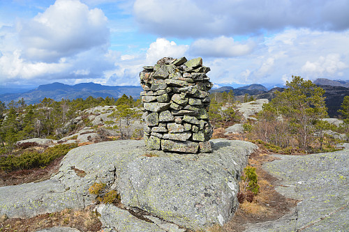 Toppen av Helgafjellet, 477 moh.
