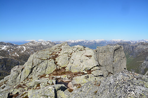 Toppen av Fynderdalsnuten, 1172 moh.